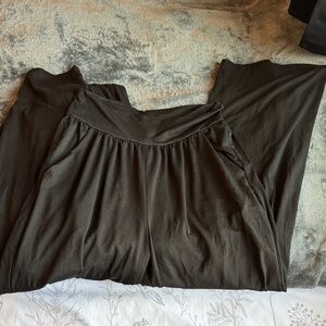 Black Wide-Leg Pants